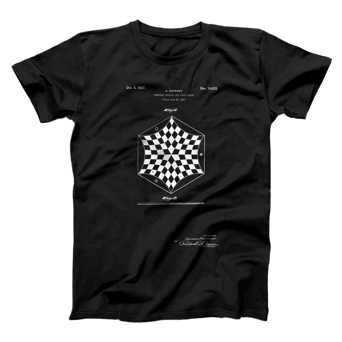 Personalized Retro Chess - Chess Board T-Shirt