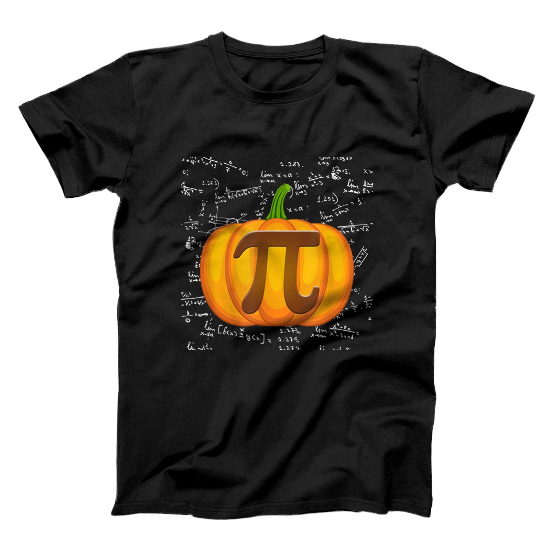 Personalized Pumpkin Pie Math Shirt Funny Halloween Thanksgiving Pi Day T-Shirt