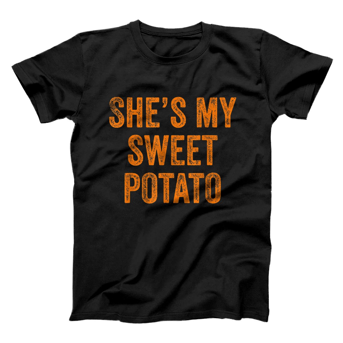 Personalized She's My Sweet Potato I Yam Set Thanksgiving Couples Gift T-Shirt