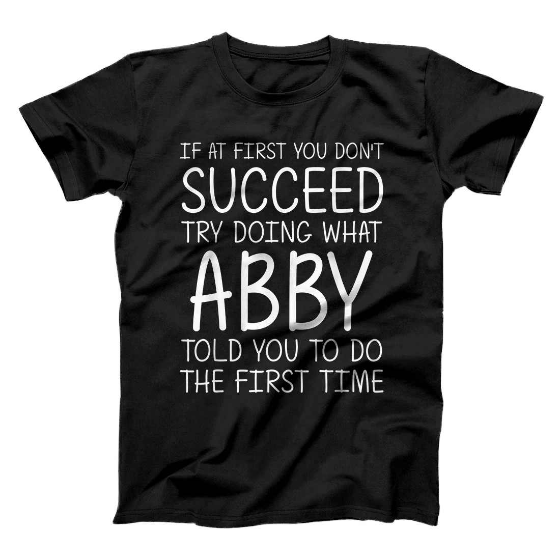 Personalized ABBY Gift Name Personalized Birthday Funny Christmas Joke T-Shirt