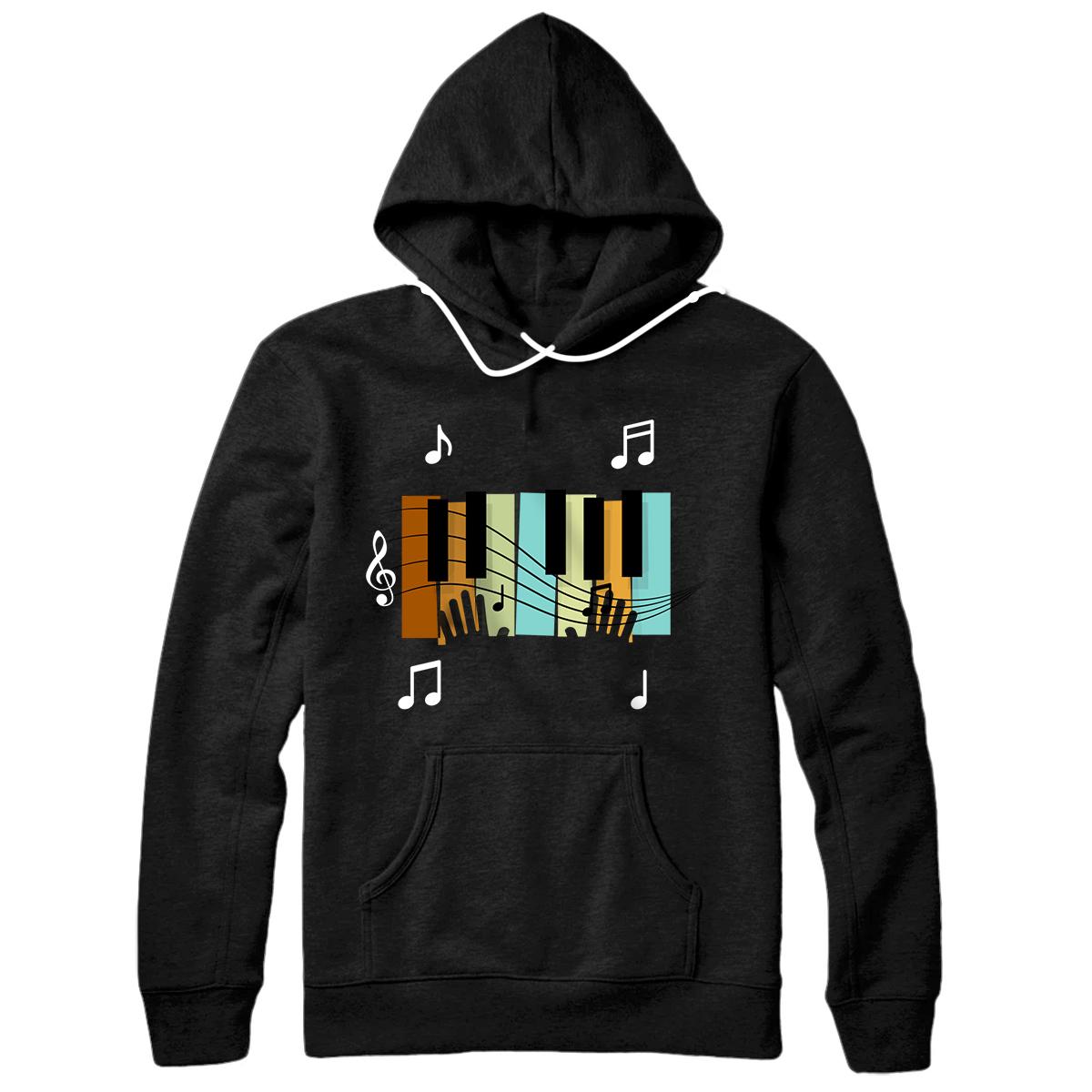Personalized Keyboard Piano For Men Women Kids Pullover Hoodie
