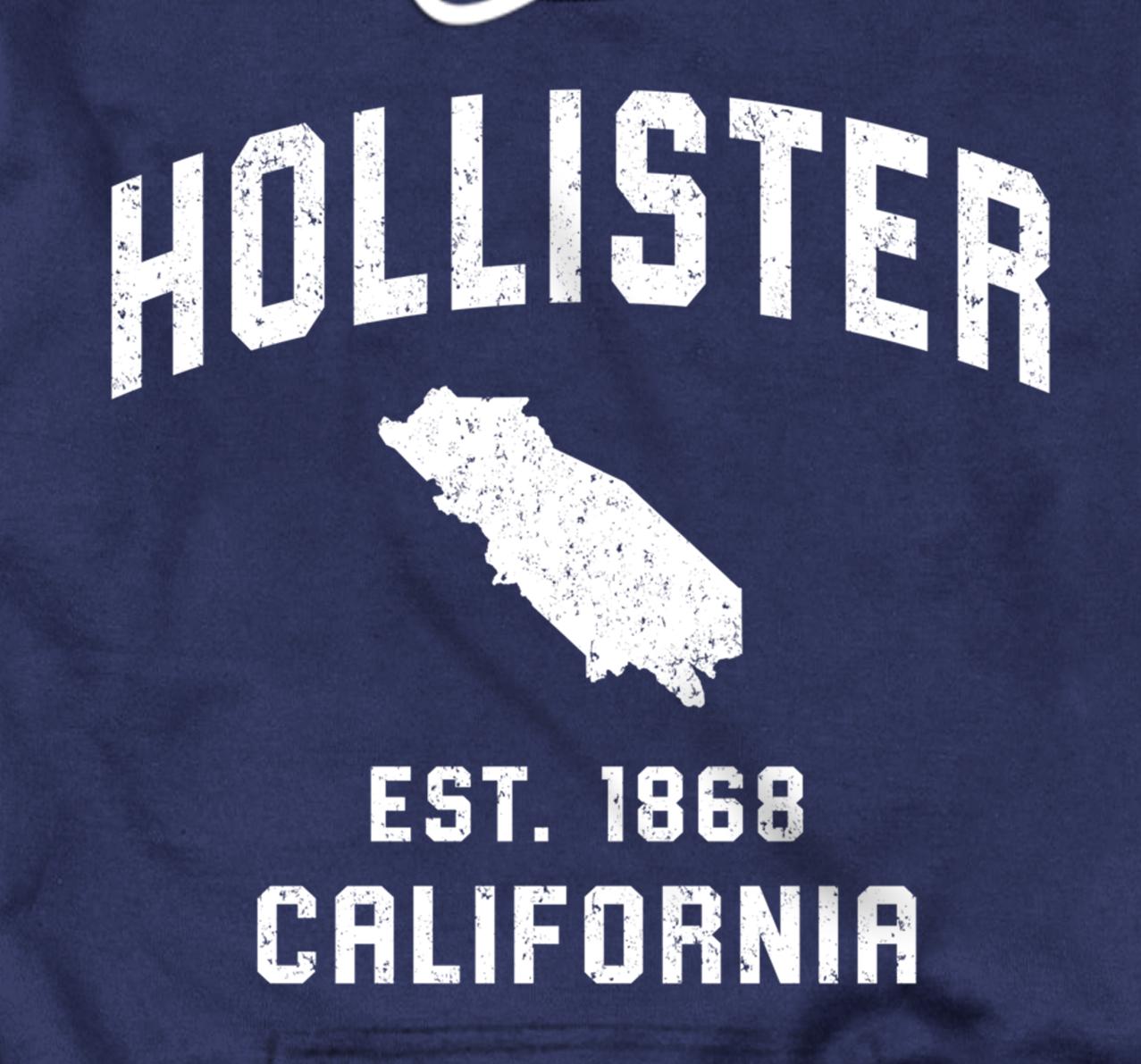 Hollister California Home Souvenir EST 1868' Women's T-Shirt