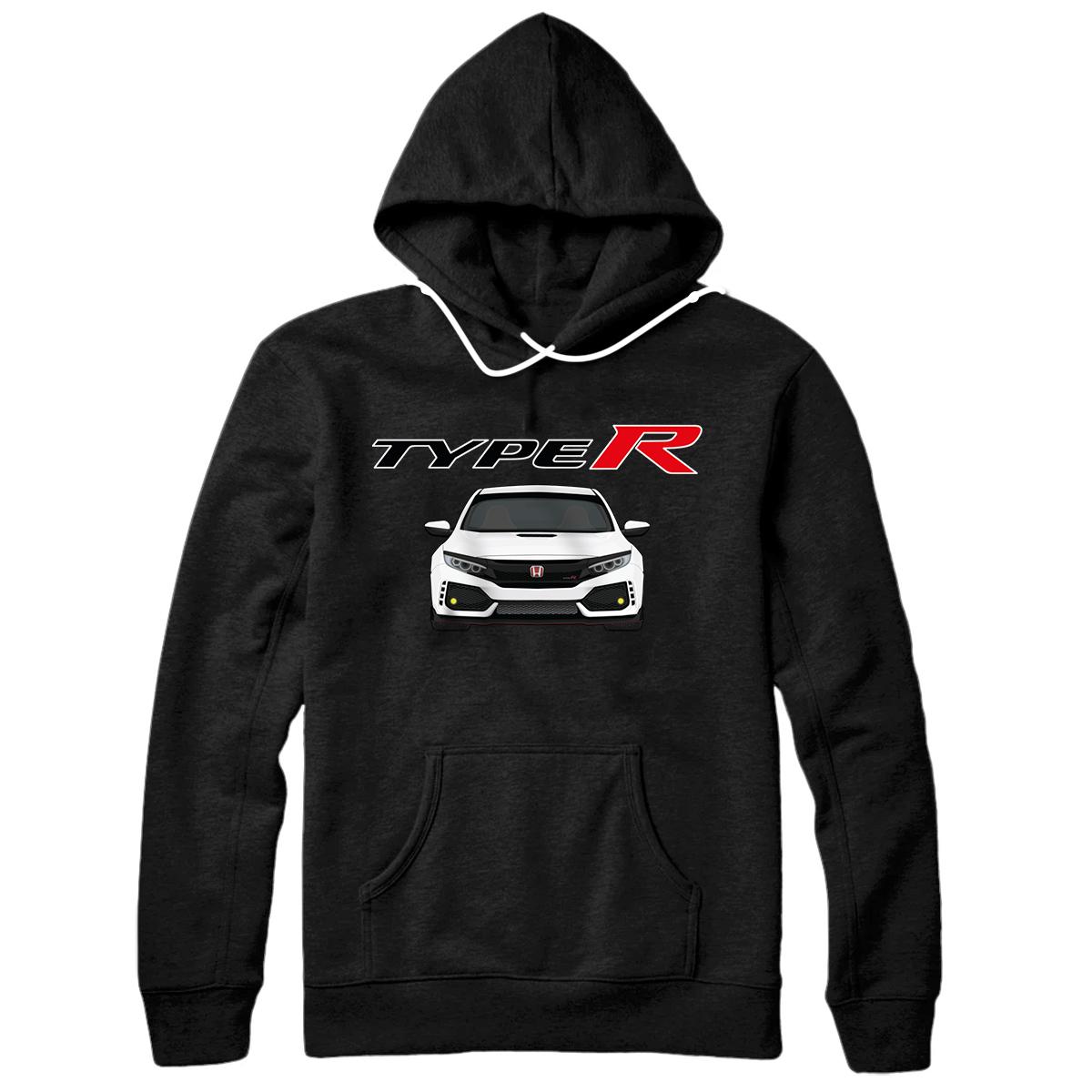Personalized FK8 Type R Championship White Pullover Hoodie