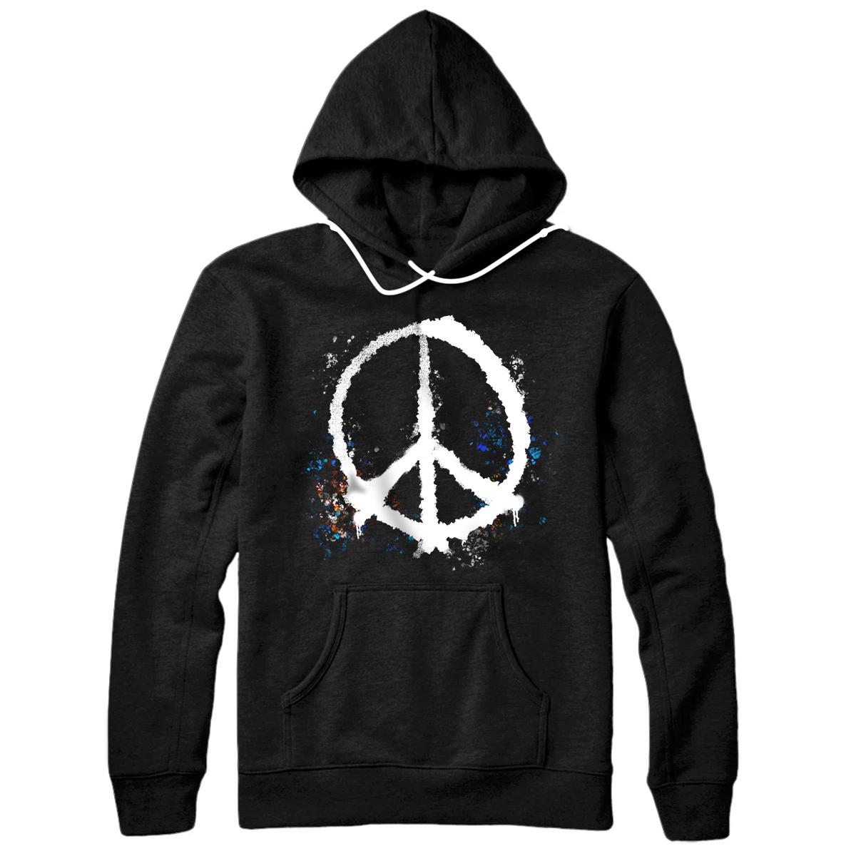 Personalized Peace Pullover Hoodie