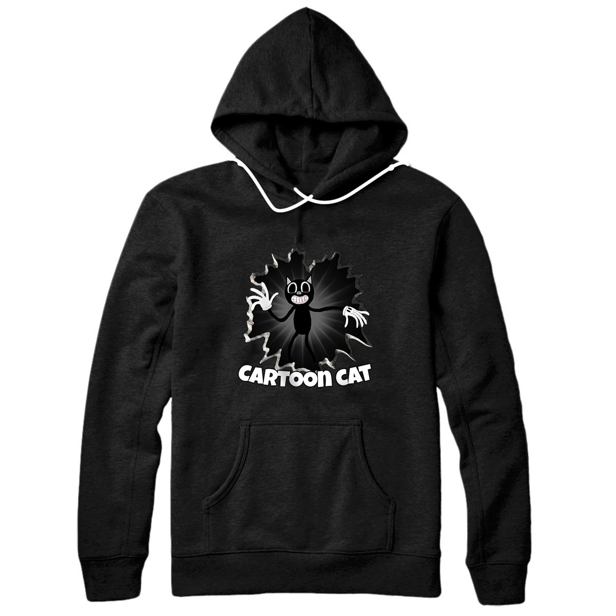 Personalized Siren head, Cartoon cat we love to escape from Siren head, Pullover Hoodie