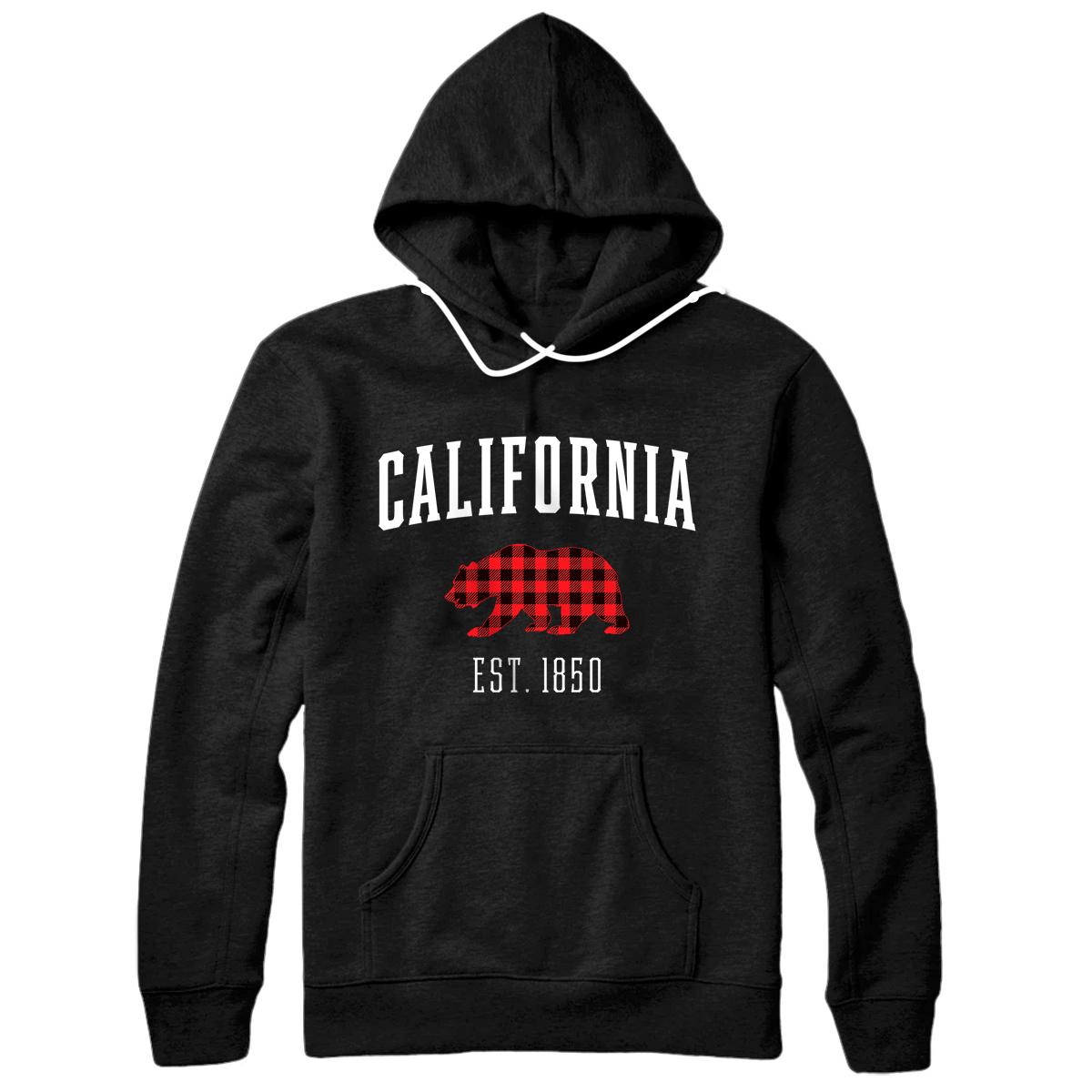 Personalized California Plaid Bear XO4U Original Pullover Hoodie