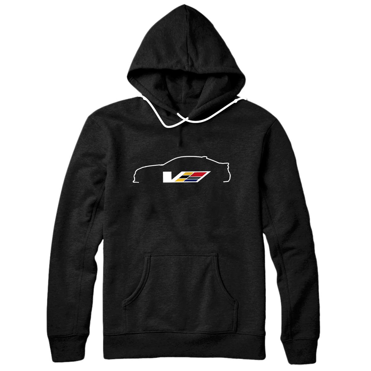 Personalized ATSV Sedan Outline Tee Pullover Hoodie