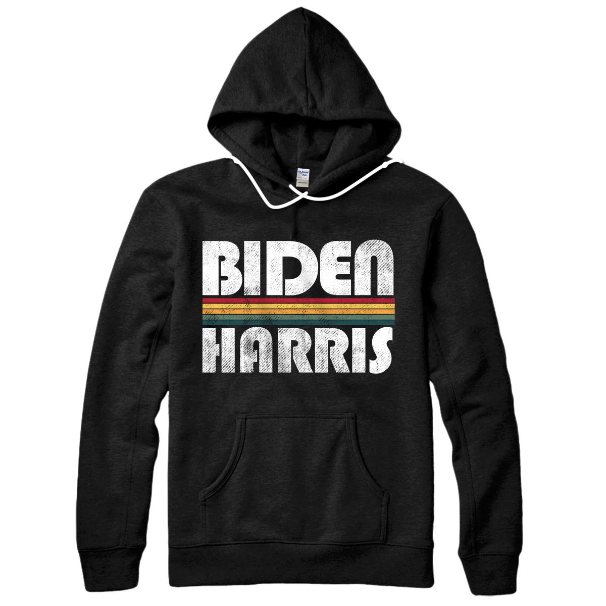 Personalized Joe Biden Kamala Harris 2020 Vintage Shirt Retro Style Pullover Hoodie