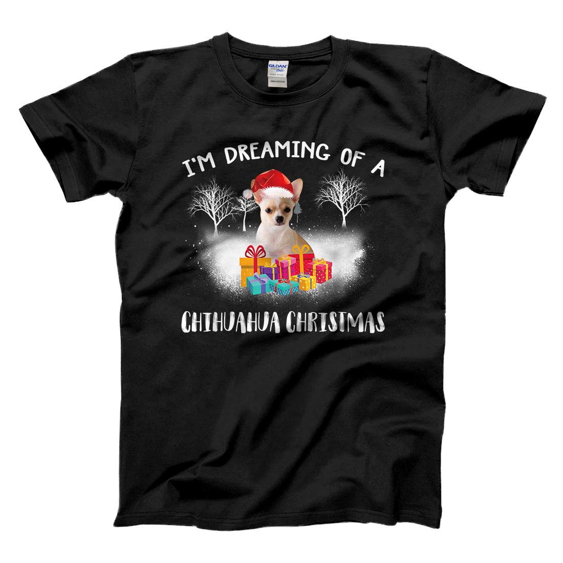 Personalized Christmas Gift Idea For Chihuahua Dog Lover Family Matching T-Shirt
