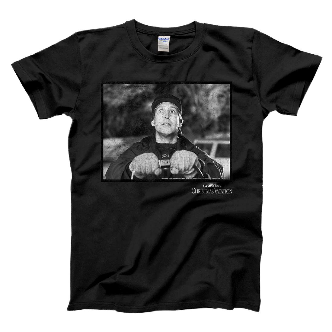 Personalized National Lampoon's Christmas Vacation Clark Black & White T-Shirt