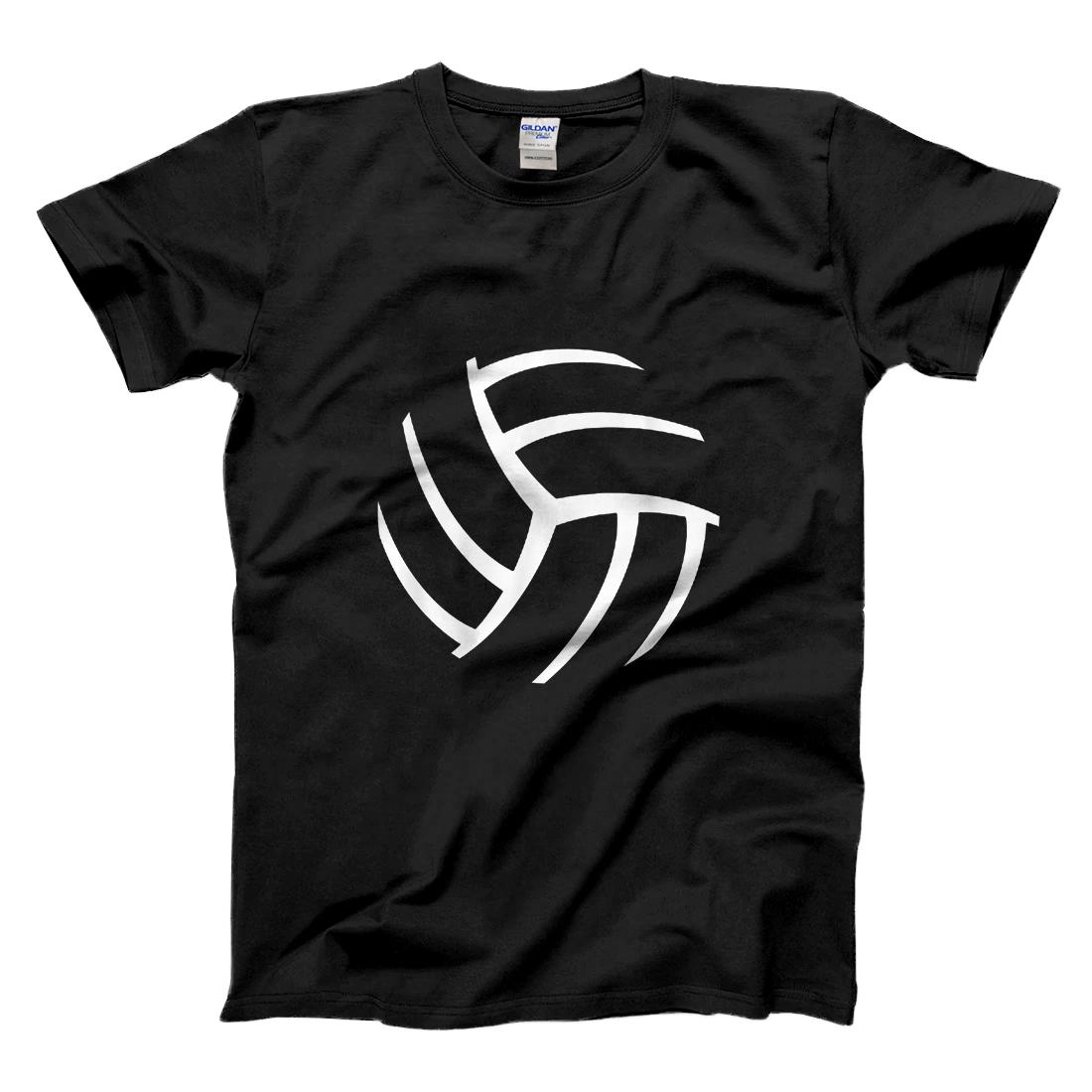 Personalized Plain Volleyball Seams Volleyball Player Coaches Sports Gift T-Shirt