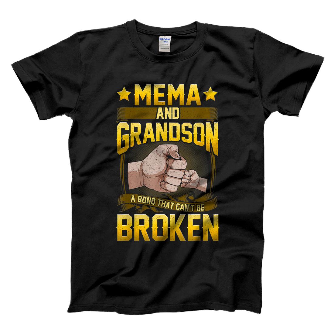 Personalized Mema And Grandson A Bond That Can't Be Broken Shirt Gift T-Shirt