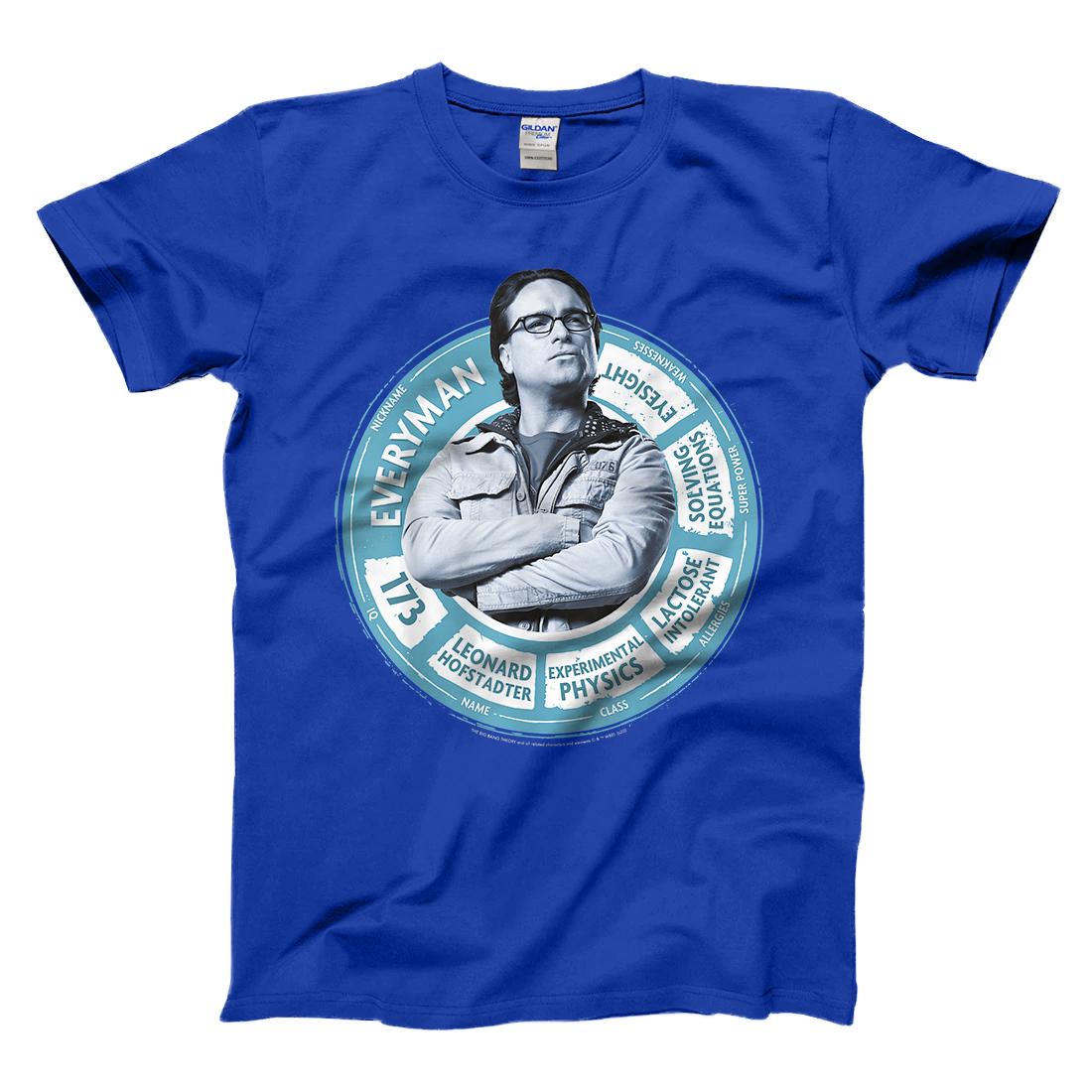 Personalized The Big Bang Theory Leonard Statistics TShirt All Star Shirt