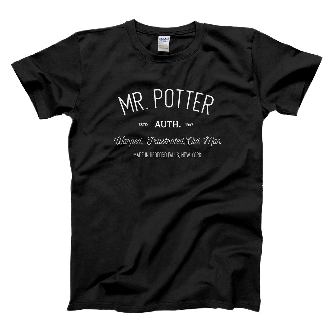 Personalized Old Man Potter from Bedford Falls. Classic. Warped frustrate T-Shirt