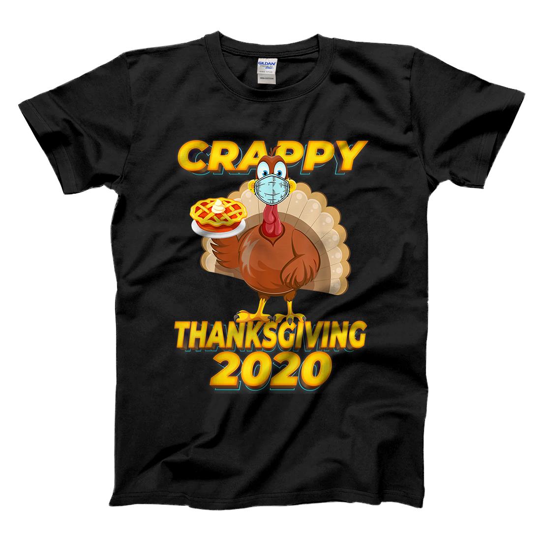 Personalized Crappy Thanksgiving 2020 Funny Social Distancing Gift T-Shirt