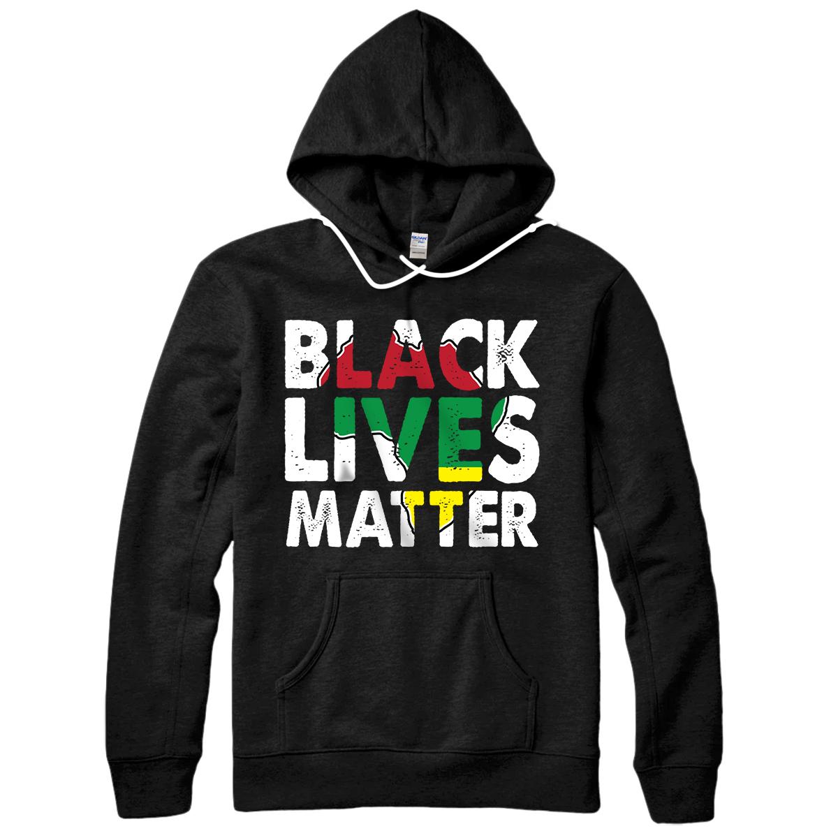 Personalized Black History Lives Matter Africa African American Gifts Pullover Hoodie