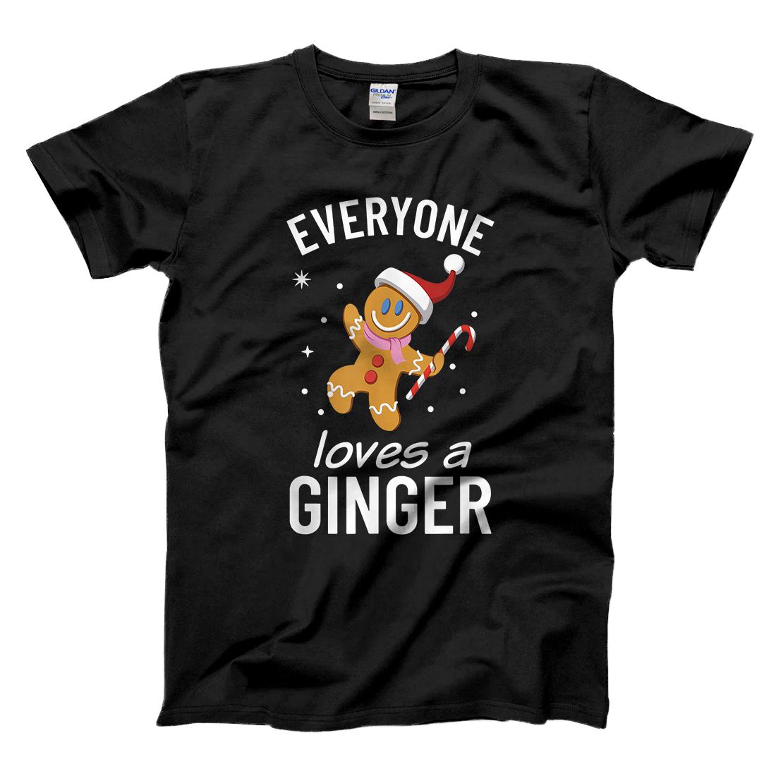 Personalized Everyone Loves a Ginger Funny Christmas T-Shirt