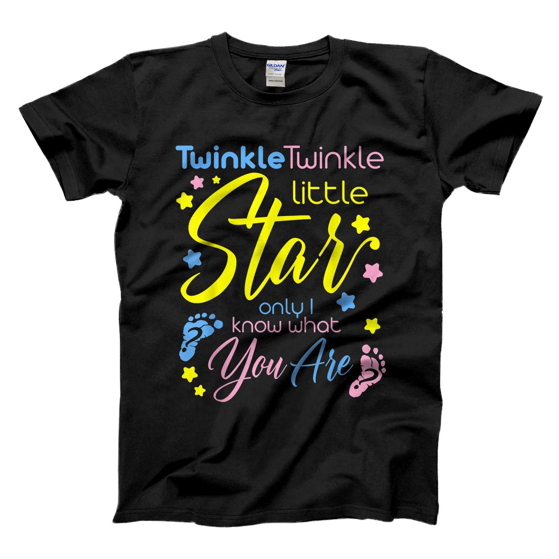 Personalized Twinkle Twinkle Little Star Only I Know What - Gender Keeper T-Shirt