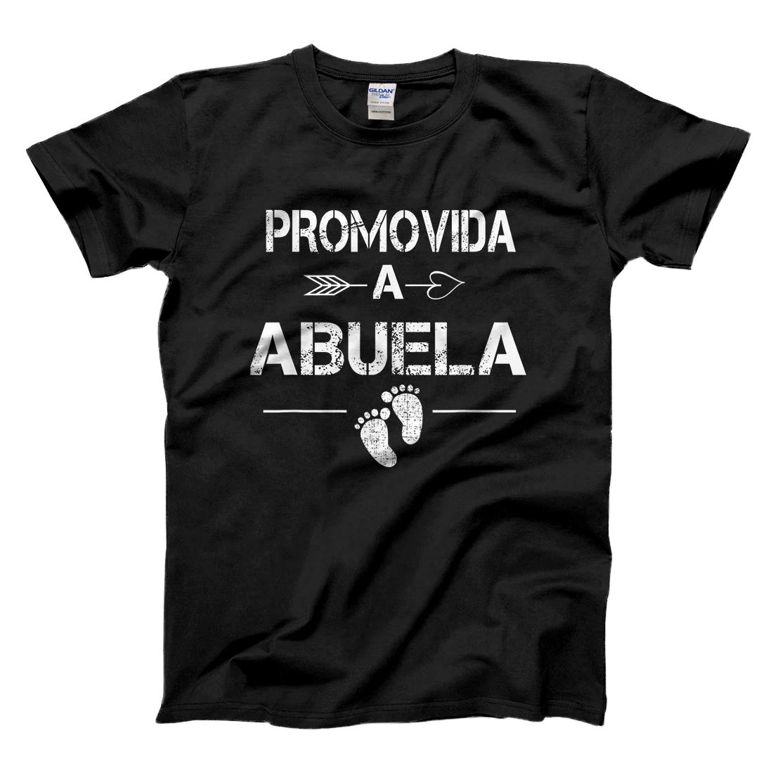 Personalized Promovida A Abuela Spanish Pregnancy Announcement Grandma T-Shirt