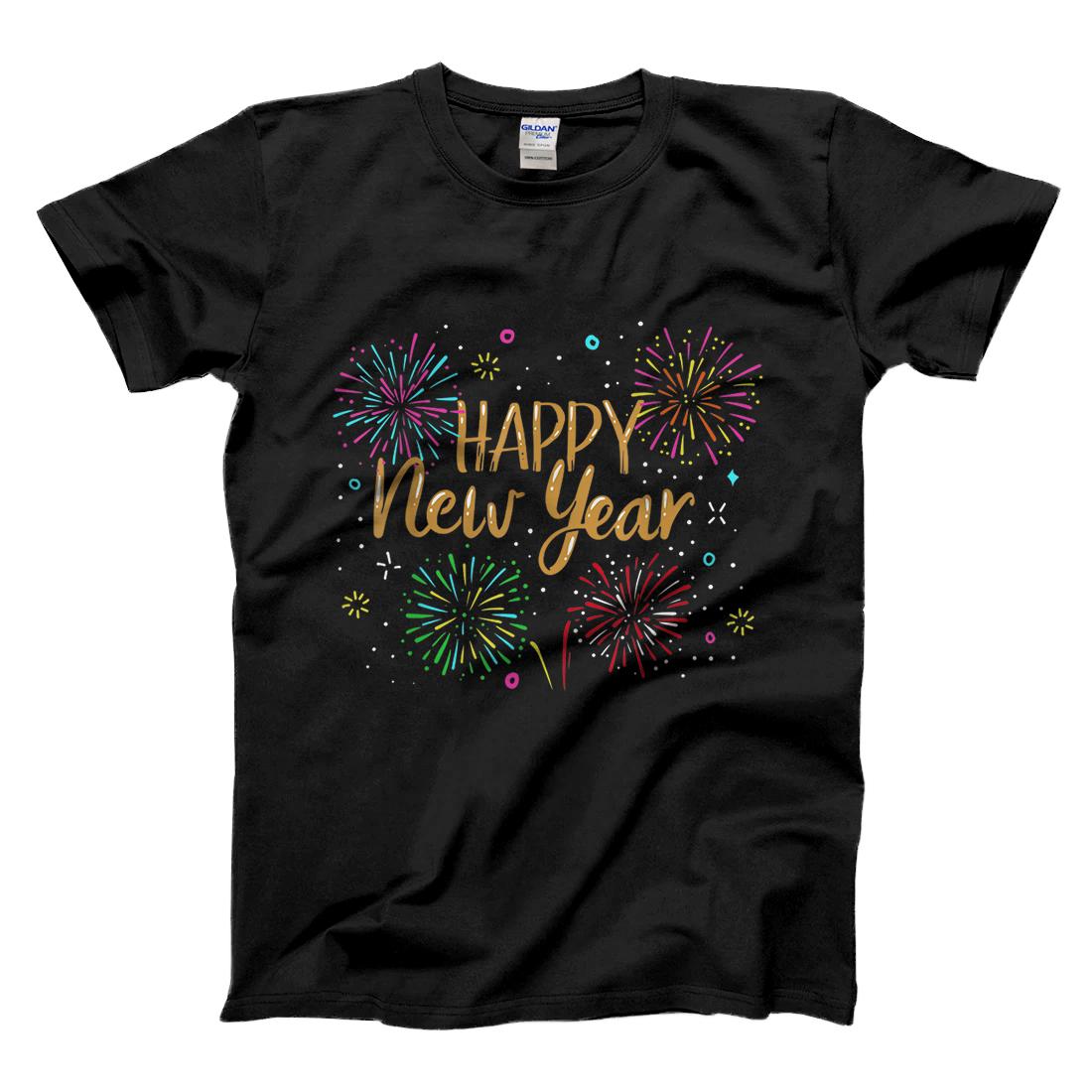 Personalized New Years Eve Party Supplies NYE 2021 Happy New Year T-Shirt