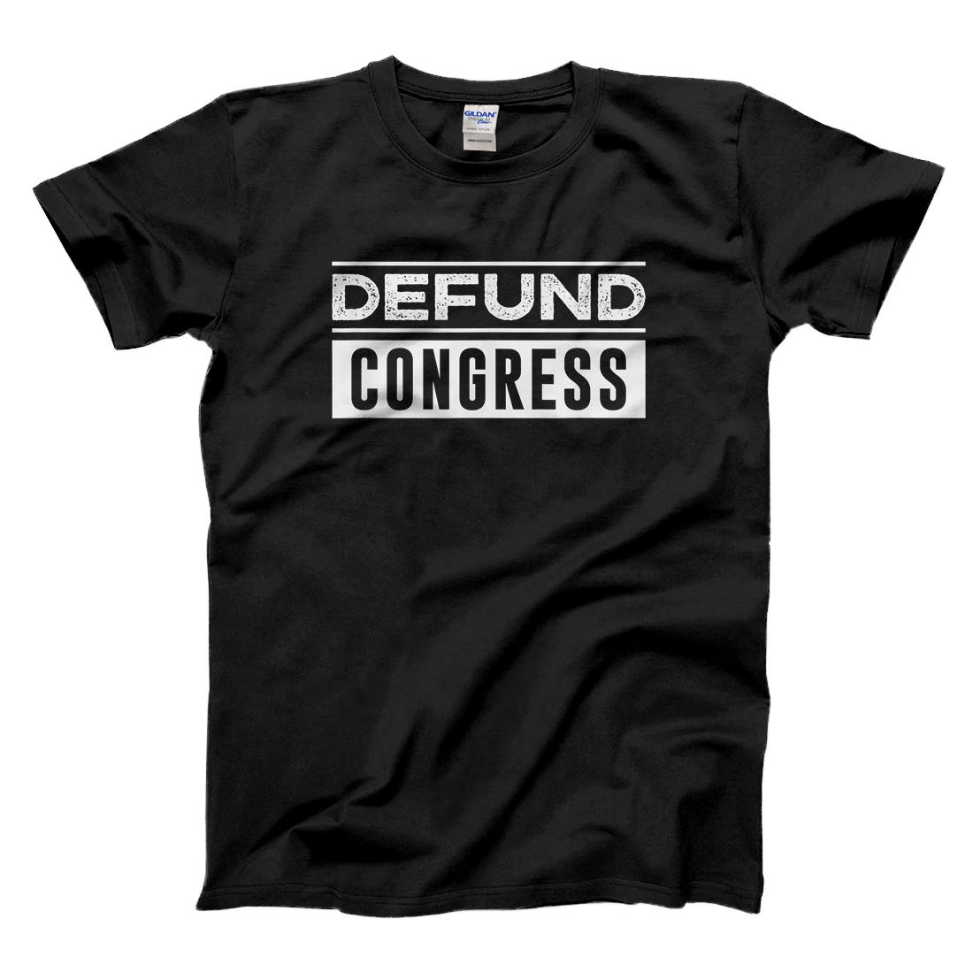Personalized Defund Congress - Defund Politicians - Libertarian Political T-Shirt