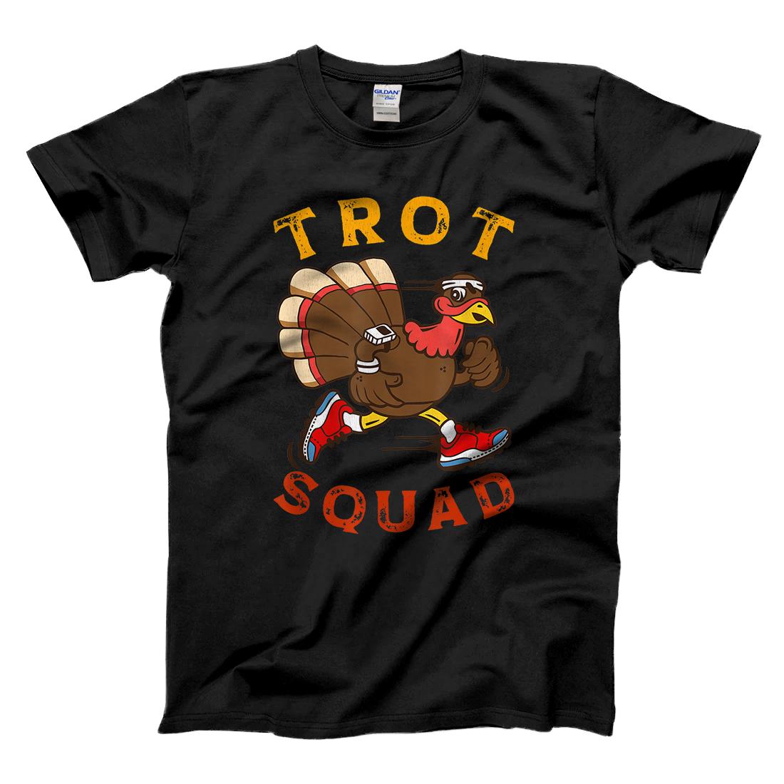 Personalized Trot Squad Shirt Thanksgiving Turkey Trot Costume T-Shirt