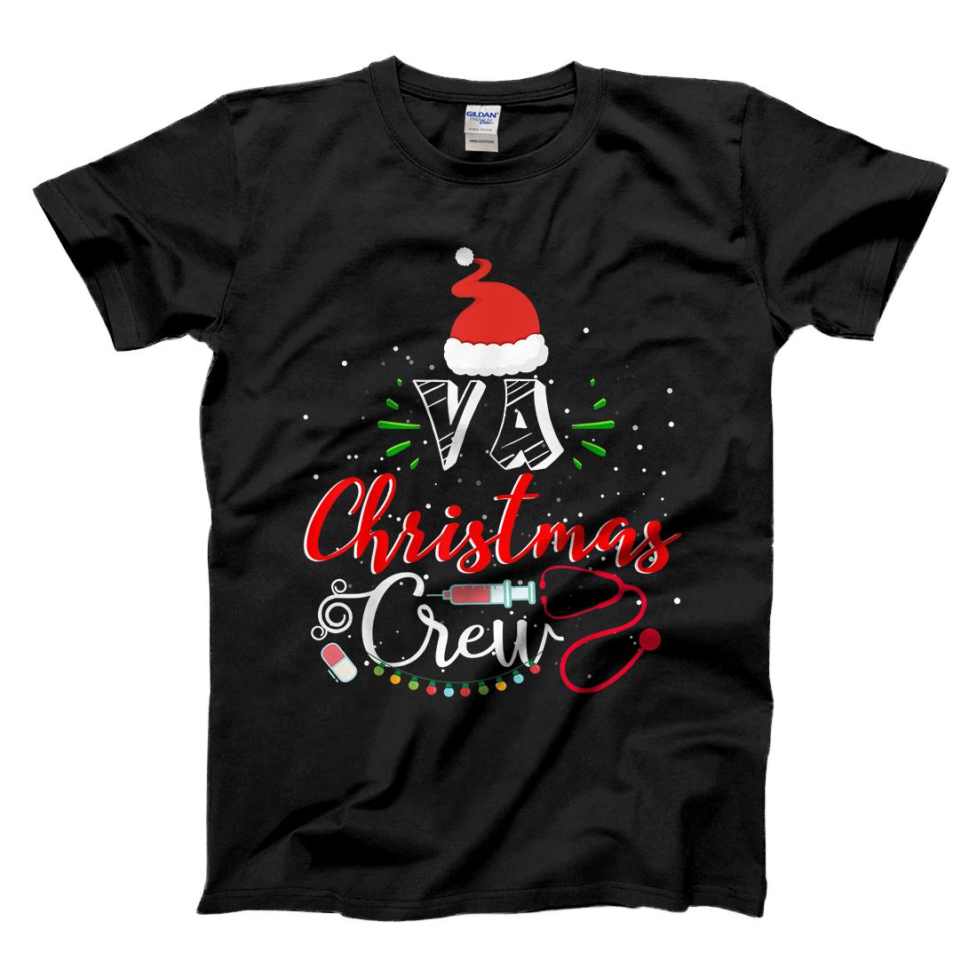 Personalized VA Nurse Christmas Crew Cute Xmas Gifts T-Shirt