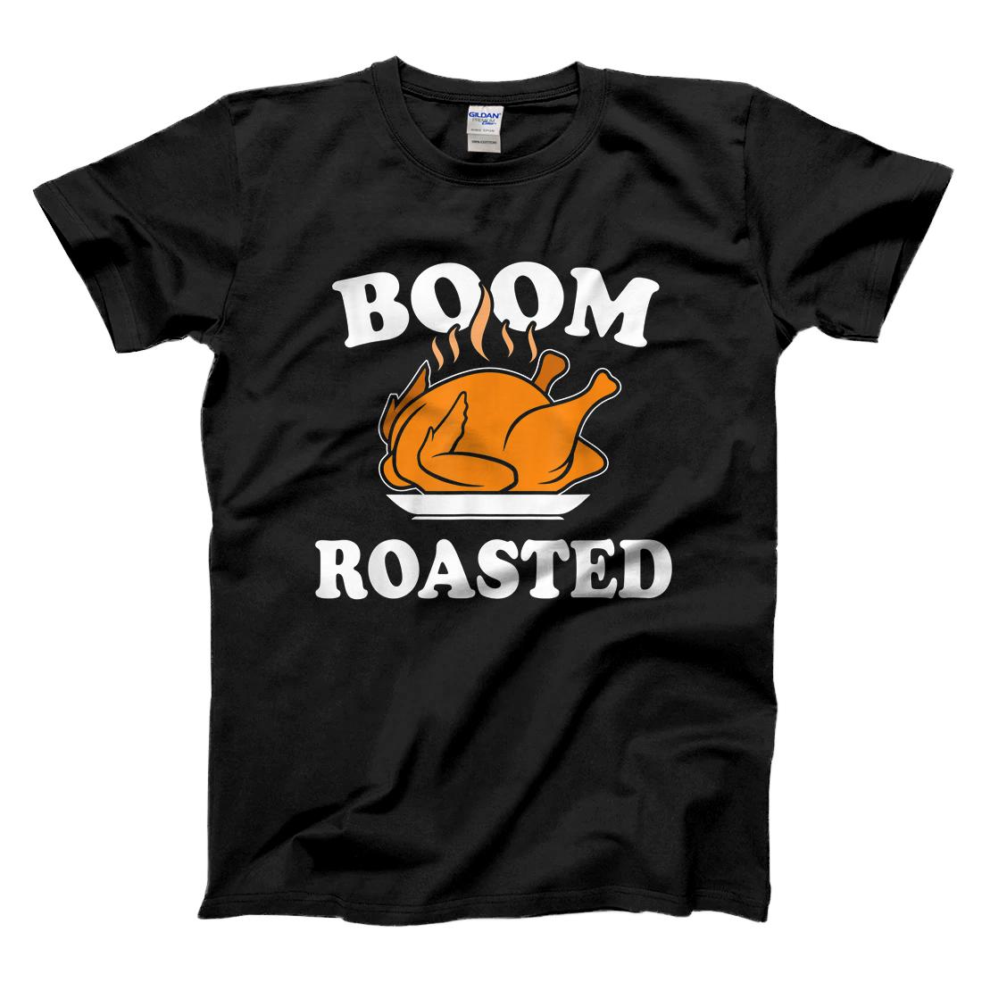 Personalized Boom Roasted Funny Thanksgiving Turkey Gift T-Shirt