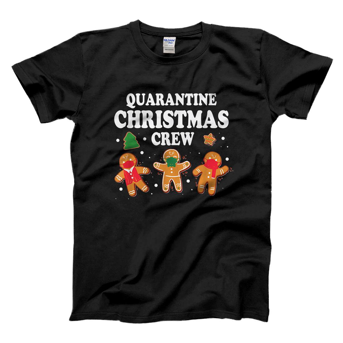 Personalized Quarantine Xmas Crew Funny Pandemic Christmas T-Shirt