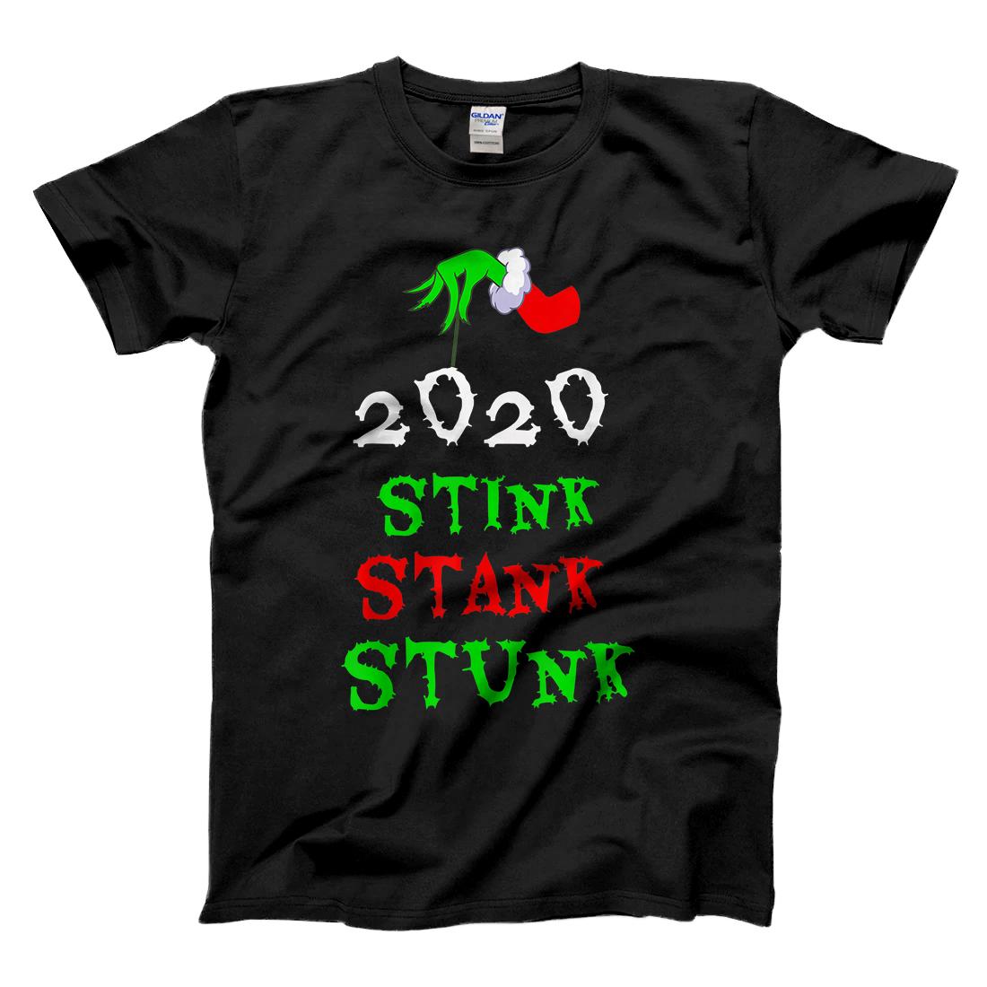 Personalized Funny G.rinch 2020 Stink Stank Stunk Shirt Christmas Holiday T-Shirt