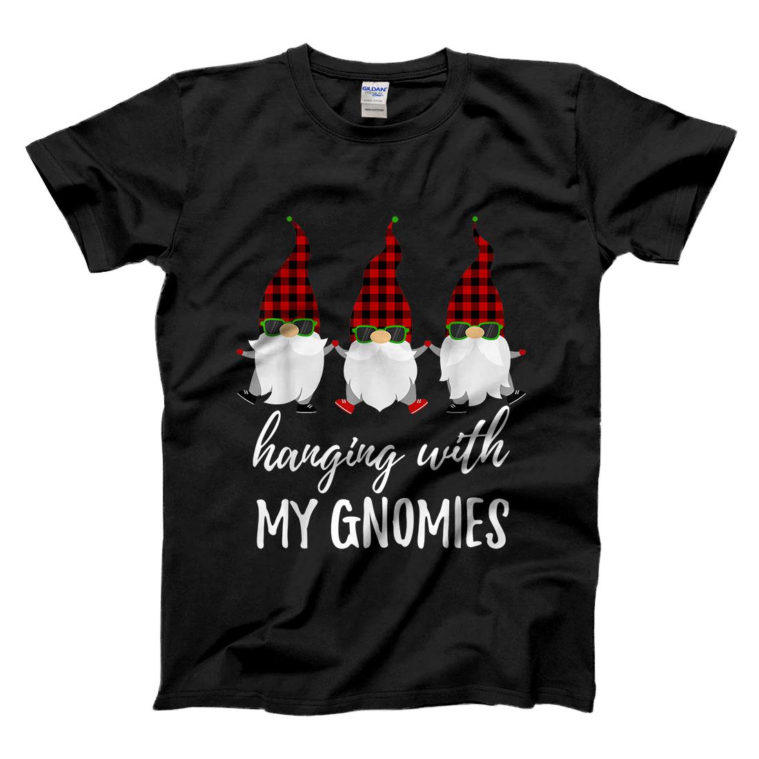 Personalized Hanging With My Gnomies Funny Garden Gnome T-Shirt