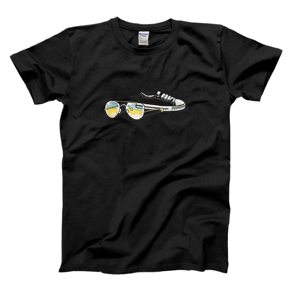 Personalized Joe Biden Kamala Harris Aviator Sunglasses Chuck Sneakers T-Shirt