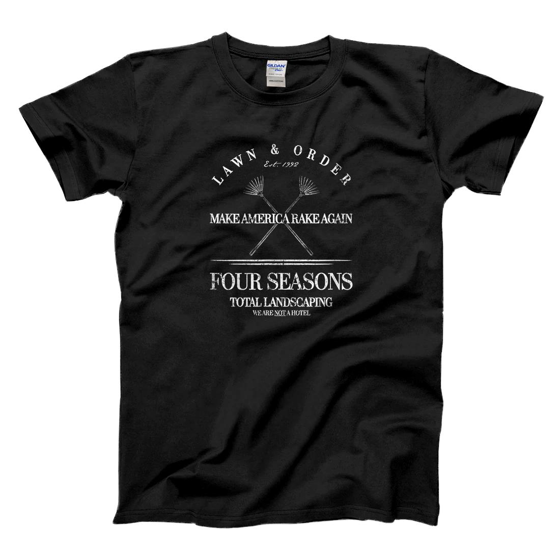 Personalized Four Season Total Landscaping | Lawn And Order T-Shirt