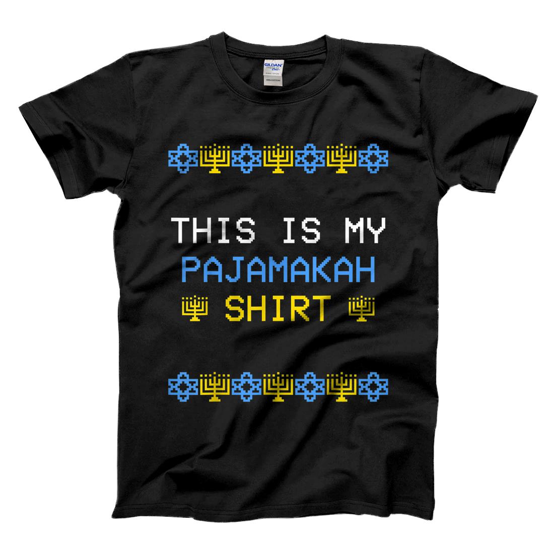 Personalized Hanukkah Pajamas This is My Pajamakah Shirt Chanukah Pajama T-Shirt