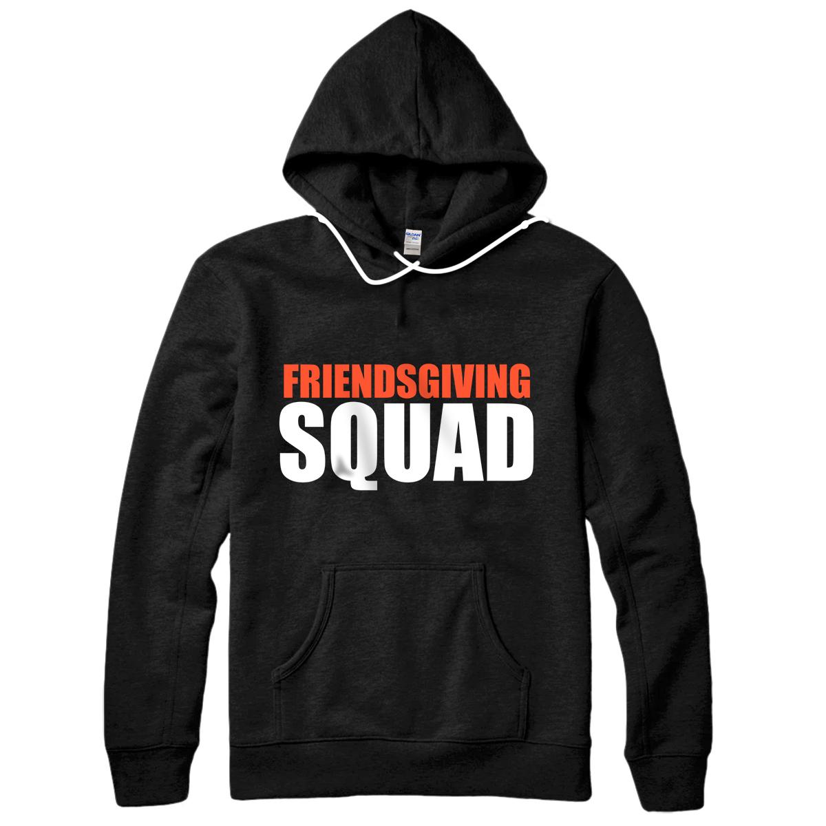 Personalized FriendsGiving Squad Thanksgiving Pullover Hoodie