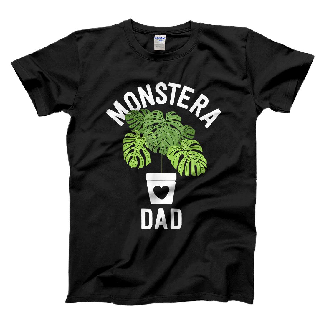 Personalized Monstera Dad Plant Dad Gifts Plant Daddy Shirt Fathers Day T-Shirt