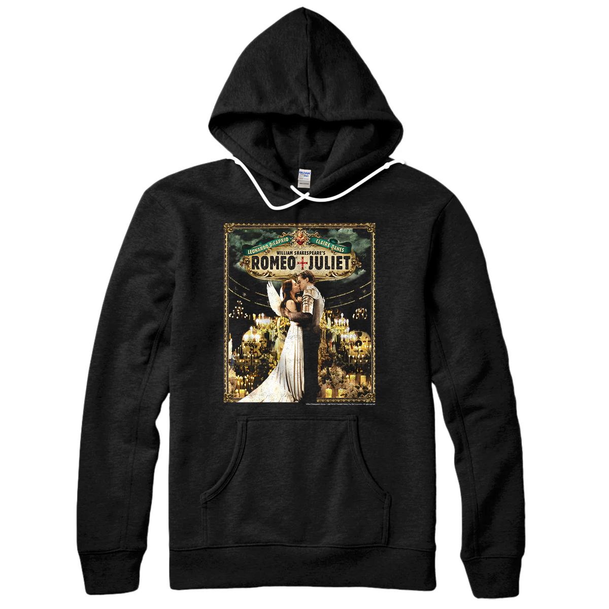 Personalized Romeo & Juliet Kiss Poster Pullover Hoodie