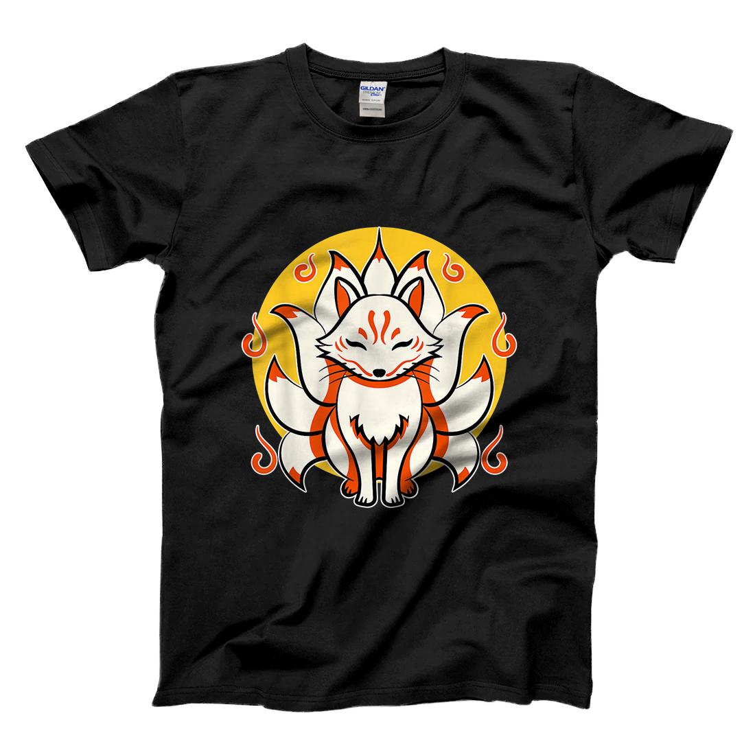 Personalized Kitsune Japanese Kami Inari Fox protector Tempel Shrines T-Shirt
