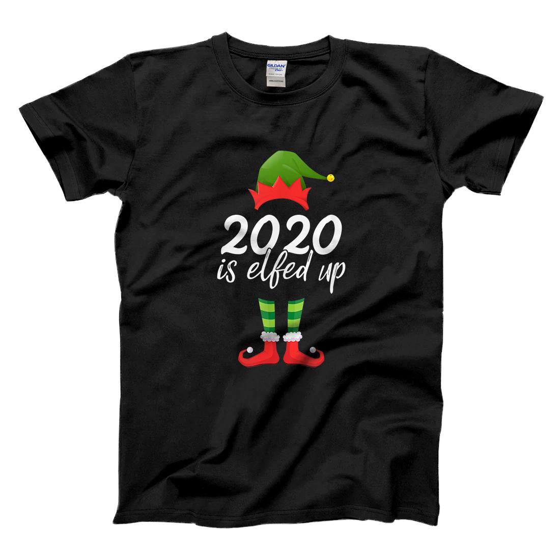 Personalized 2020 Is Elfed Up Funny Christmas Pajama Matching Idea T-Shirt