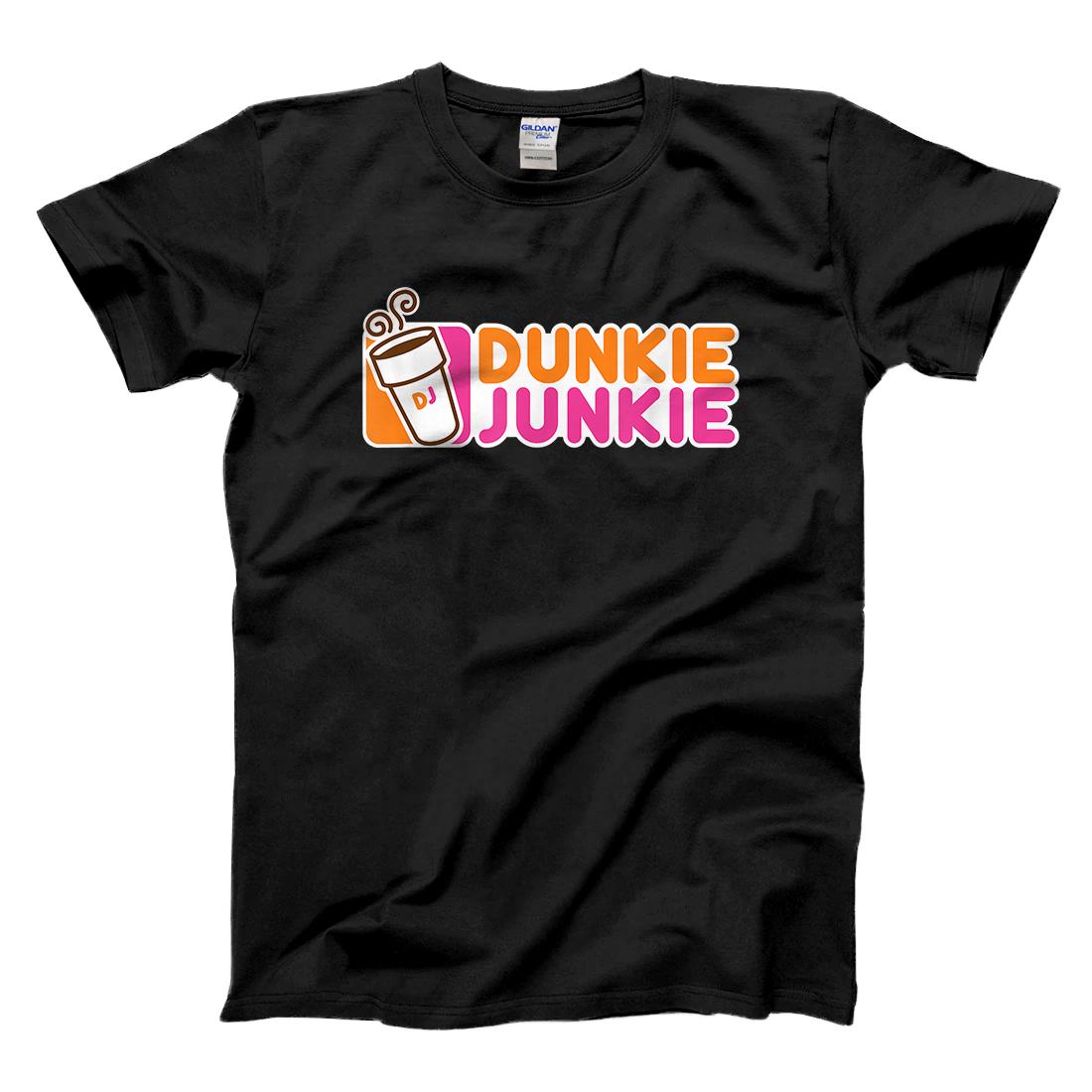 Personalized Funny Dunkie Junkie Coffee Lover Giftable T-Shirt