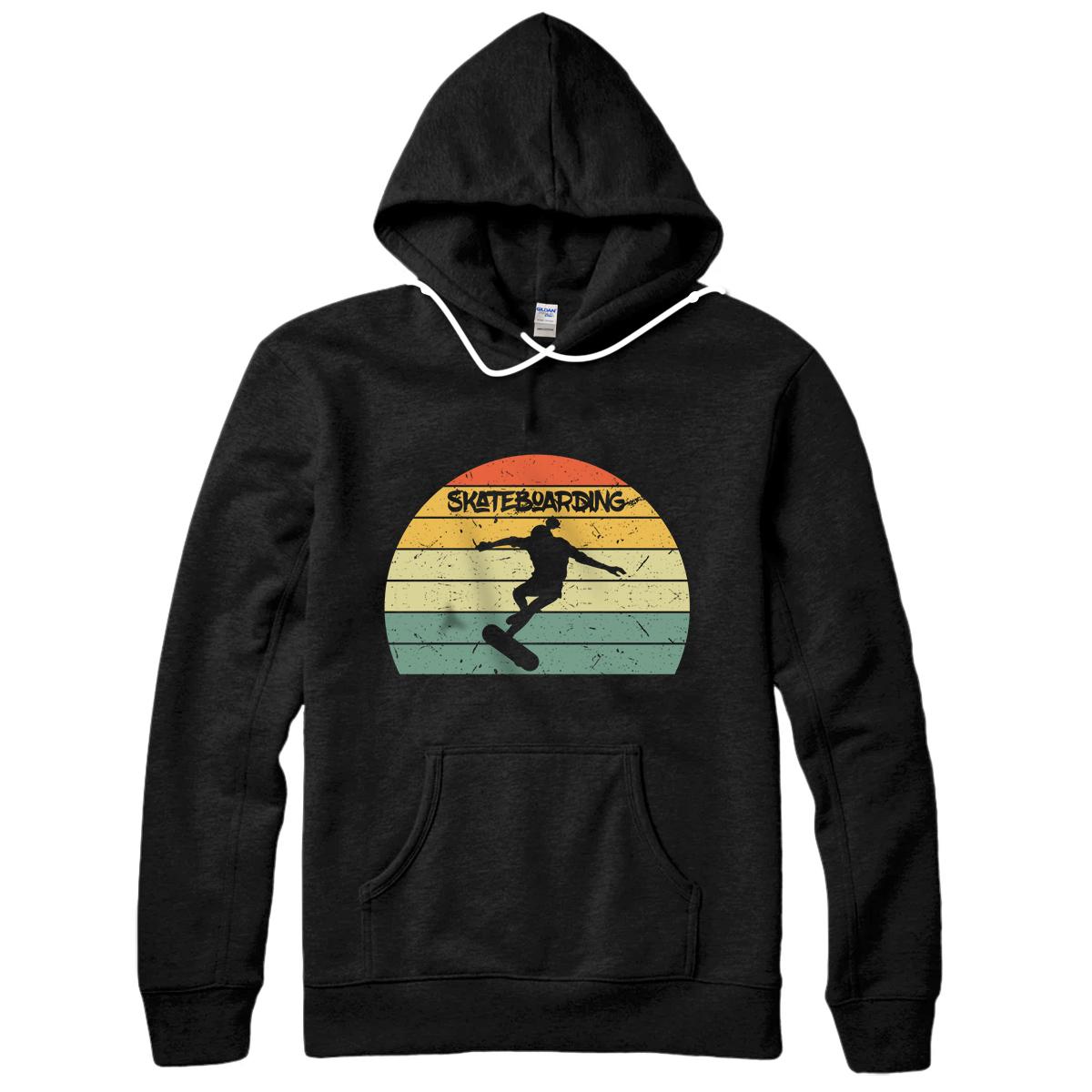 Personalized Skateboard T-Shirt For Boys And Girls Kickflip Ollie Gift Pullover Hoodie