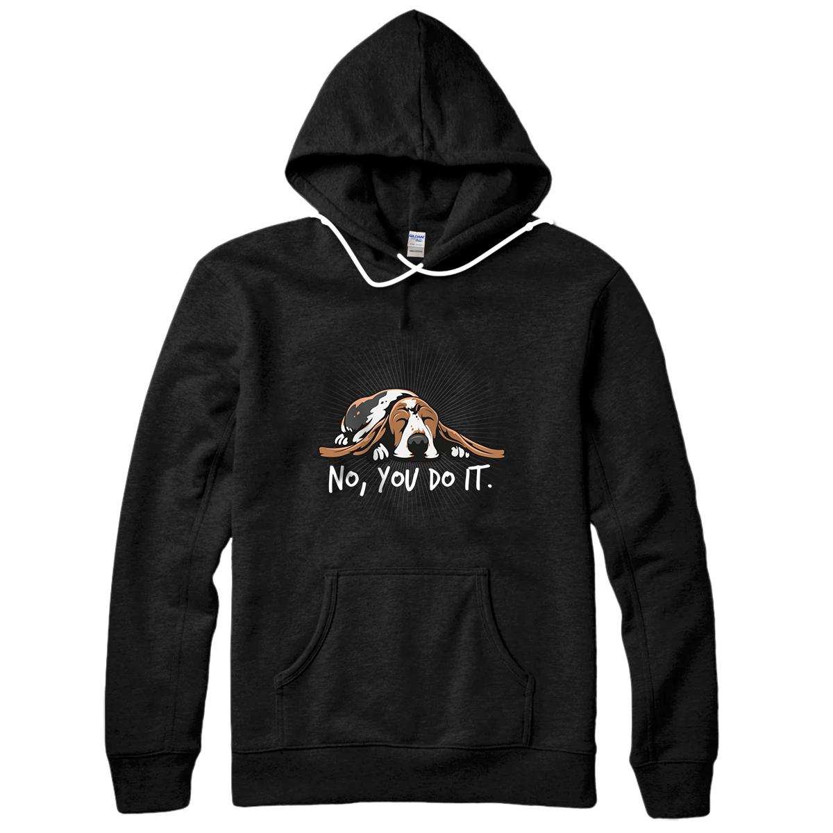 Personalized Basset Hound Pullover Gift Women Men Kids Hooded Pullover Hoodie