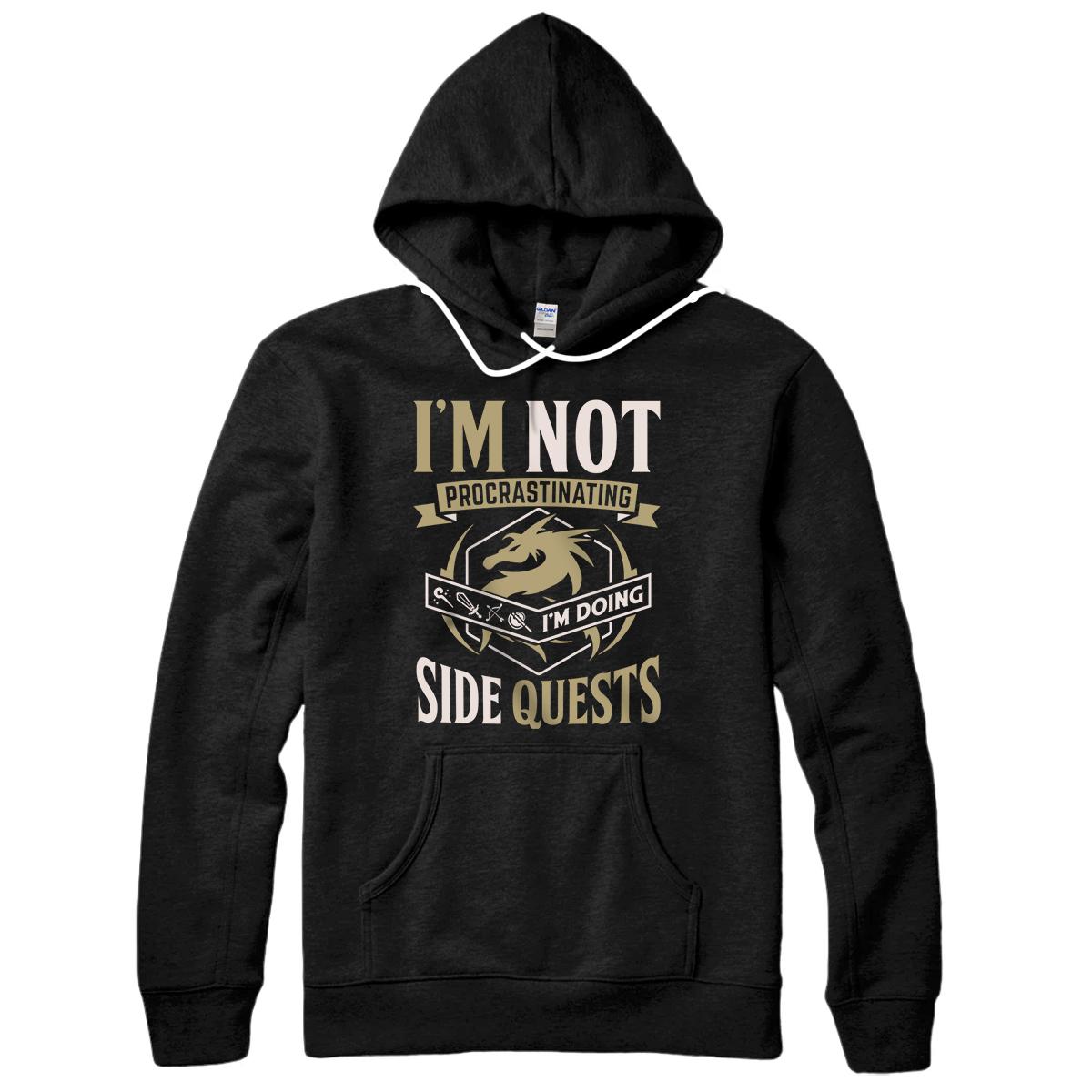 Personalized Tabletop RPG board game doing side quests Pullover Hoodie