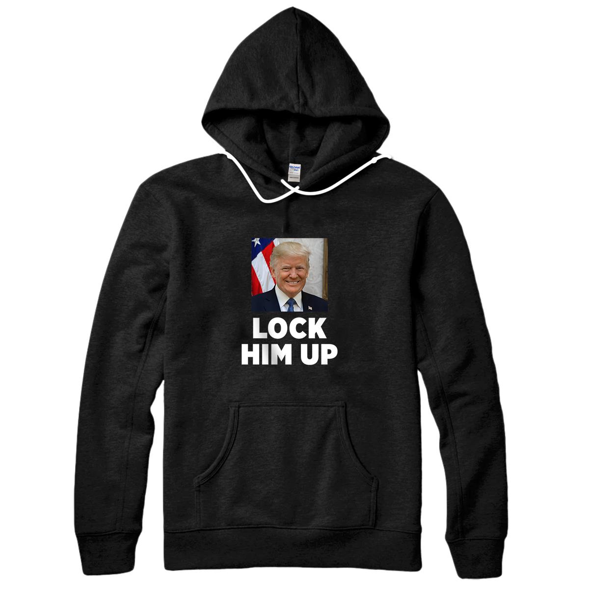 Personalized Lock Him Up Pullover Hoodie