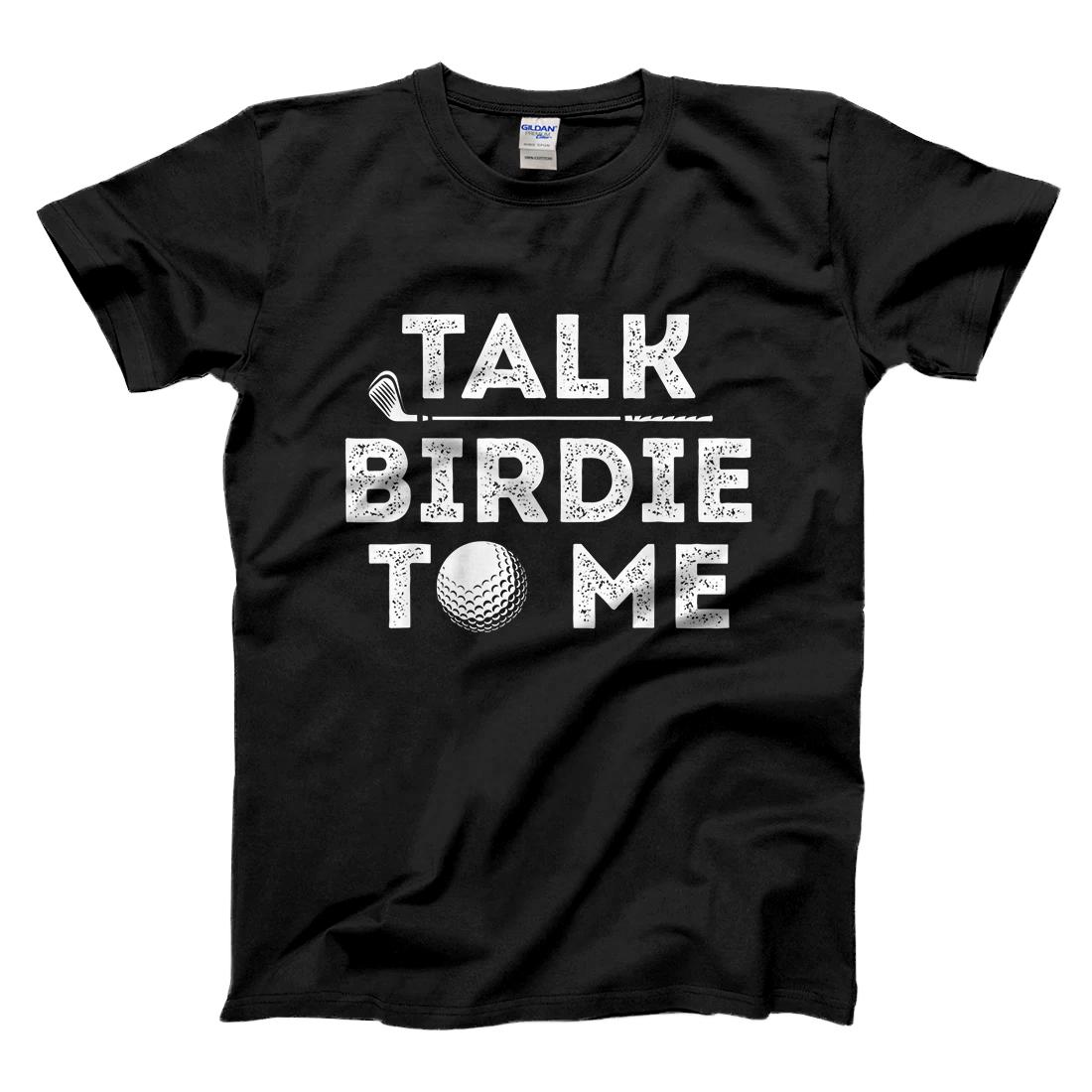 Personalized Talk Birdie To Me - Funny Golf Player Pun Golfer T-Shirt