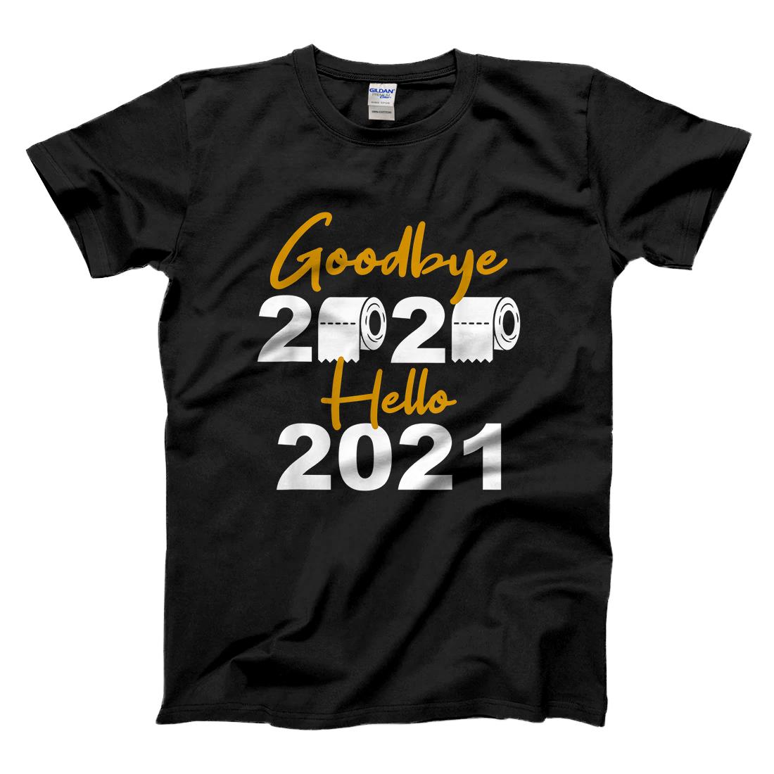 Personalized Goodbye 2020 Hello 2021 Funny New Years Eve T-Shirt