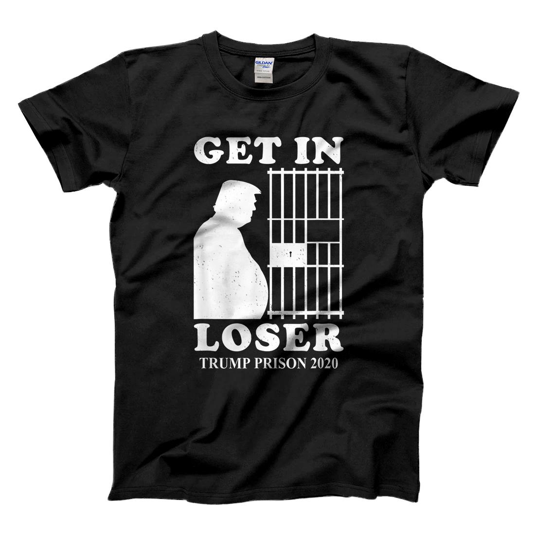 Personalized Trump Prison 2020 Get in Loser Lock Him Up T-Shirt