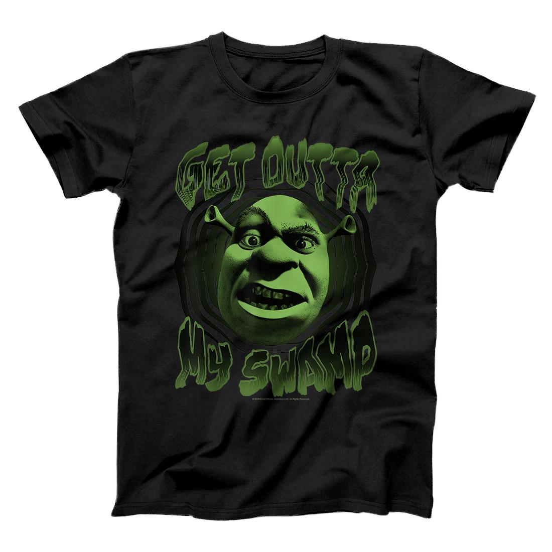 Personalized Shrek Get Outta My Swamp T-Shirt