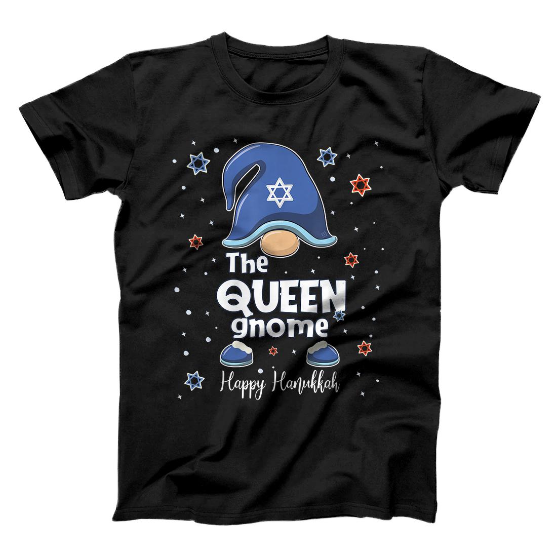 Personalized Queen Gnome Funny Hanukkah Family Matching Gift Pajama T-Shirt