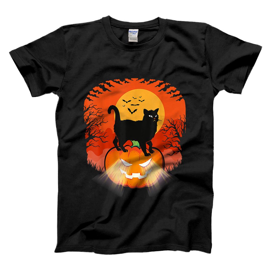 Personalized Black Cat Halloween Costume Cat Lovers T-Shirt